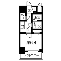 エスリード名古屋STATION WESTの物件間取画像